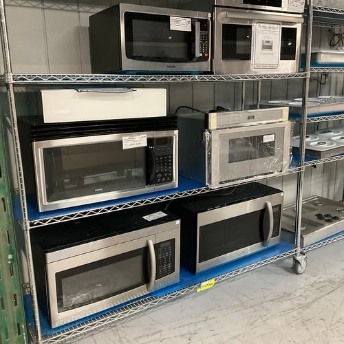 Stainless Steel Microwaves