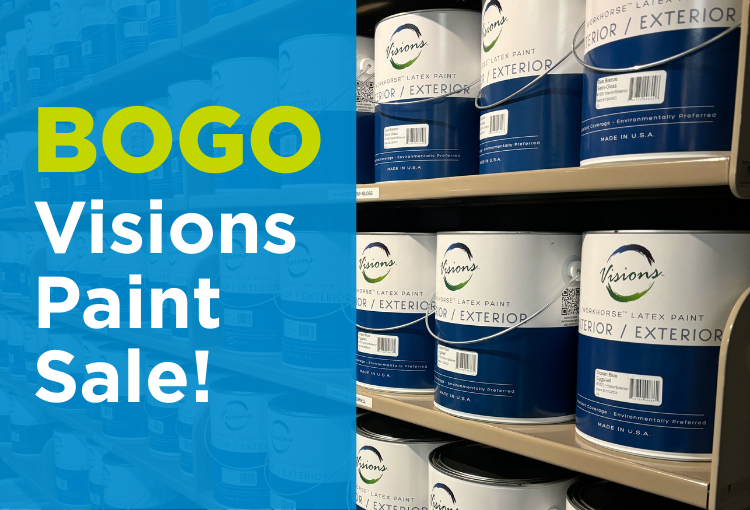 Visions Paint BOGO Sale