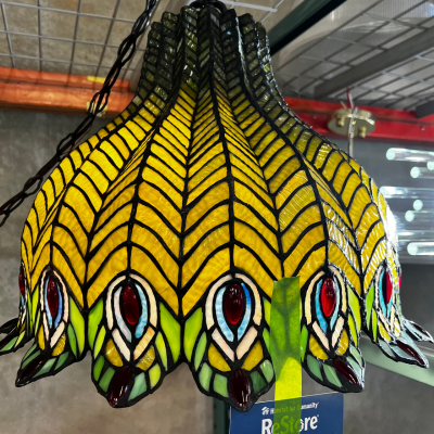 Peacock Tiffany's Light Shade.